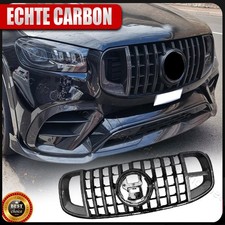 Carbon K&uuml;hlergrill Nieren Front Grill F&uuml;r Mercedes Benz X167 GLS63 AMG 2020-2025