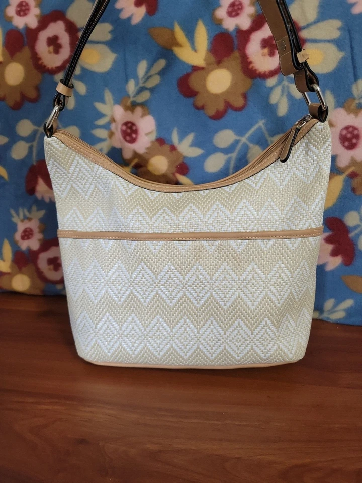 Bolso de hombro de paja Giani Bernini Foto 2 de 4