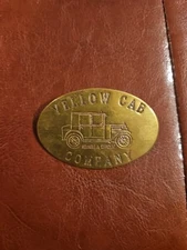 Yellow Cab Company Badge 