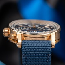 Audemars Piguet Code 11.59 Chronograph "Blue Nuit Nuage" Rose Gold Dial 26393OR 12