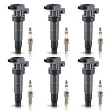 ENA Set of 6 Ignition Coil  6 Spark Plug for Hyundai Kia 3.3L 3.5L 3.8L V6