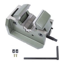 4" Horizontal Vertical Machine Vise Hardened For Holding Shafts And Round Parts