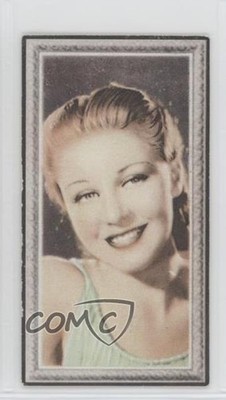 1936 Godfrey Phillips Stars of the Screen Tobacco Ginger Rogers #7 0x1e