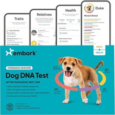 Dog DNA Test Kit for Canine Breed Identification Health Risks Allergy Assessment