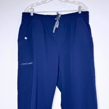 FIGS Women Zamora Jogger Scrub Pant Navy Size XXL Medical Nurse Doctor