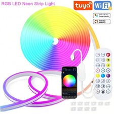 RGB Led Strip Light Music Sync Color Changing Smart App & Remote Control