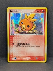 Torchic 69/106 EX Emerald Reverse Holo Stamped Pokémon Card