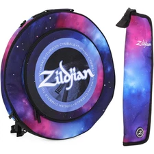 Zildjian Student Cymbal Backpack and Mini Stick Bag - Purple Galaxy
