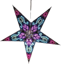 Paper Star Lantern Lampshade Paper Star Light Shades Large 60cm Star Hanging Dec