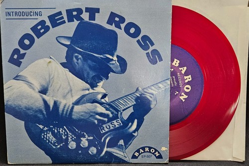 Rock Blues 45 - Robert Ross - Sittin' In The Jailhouse - Baron EP-507 Vg+ HEAR