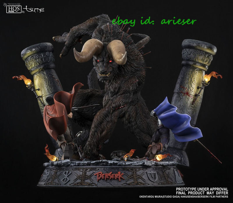 Perfect Tsume Hqs Gus Griffith Zodd Berserk Action Figure New Toys