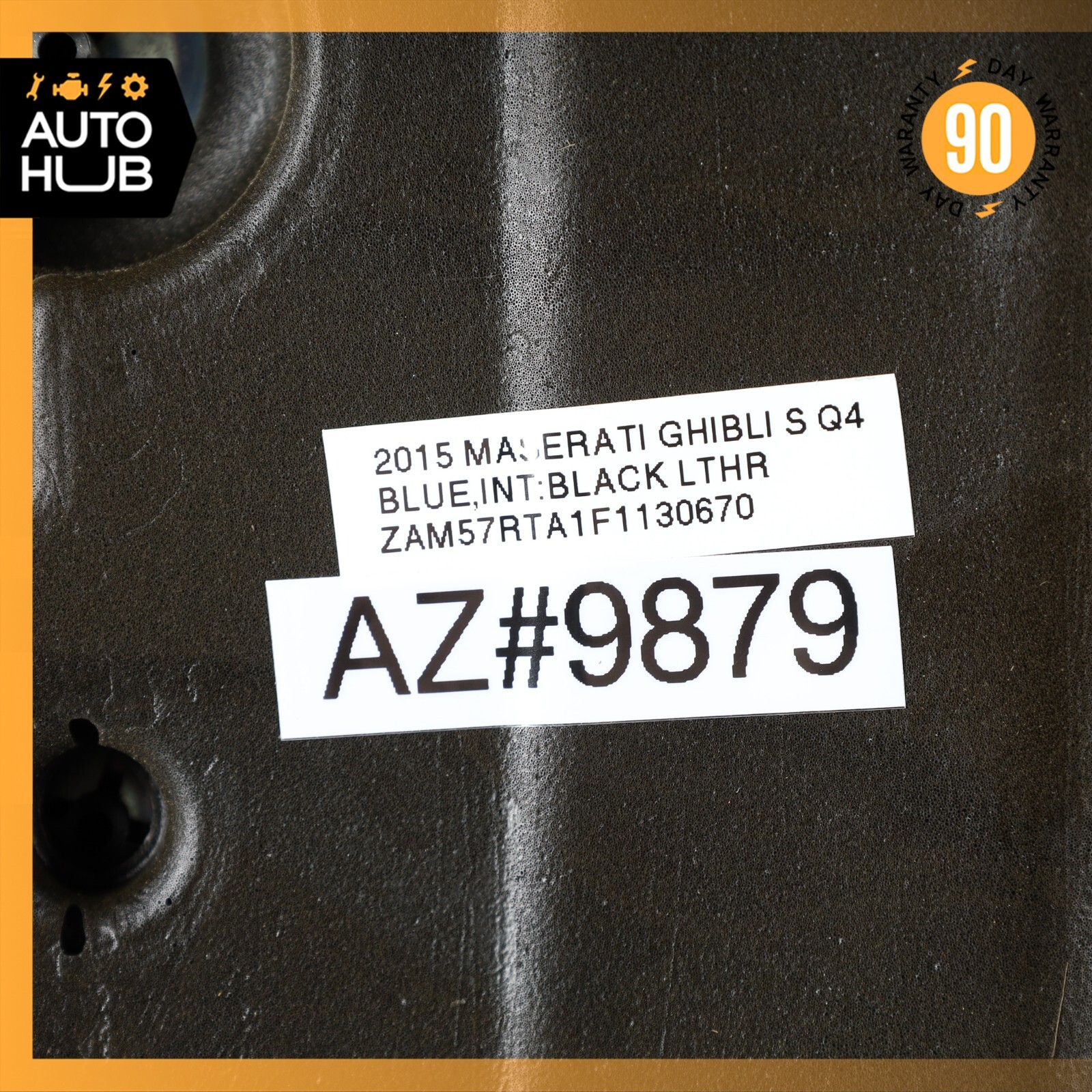 14-20 Maserati Ghibli SQ4 M157 Engine Motor Cover Trim Panel 670032481 OEM