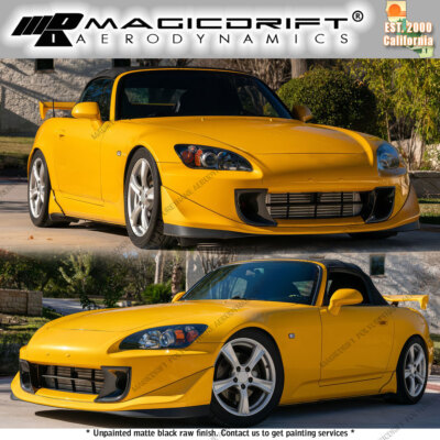 For 04-09 Honda S2000 AP2 S2K Front Bumper Chin Lip JDM OE Club