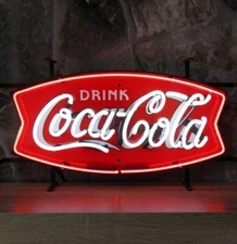 Drink Coca Cola Coca-Cola 20"x16" Neon Sign Light Lamp With HD Vivid Printing