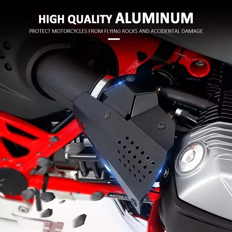 Cubierta protectora culata motor aluminio moto bmw r9t Foto 4 de 4