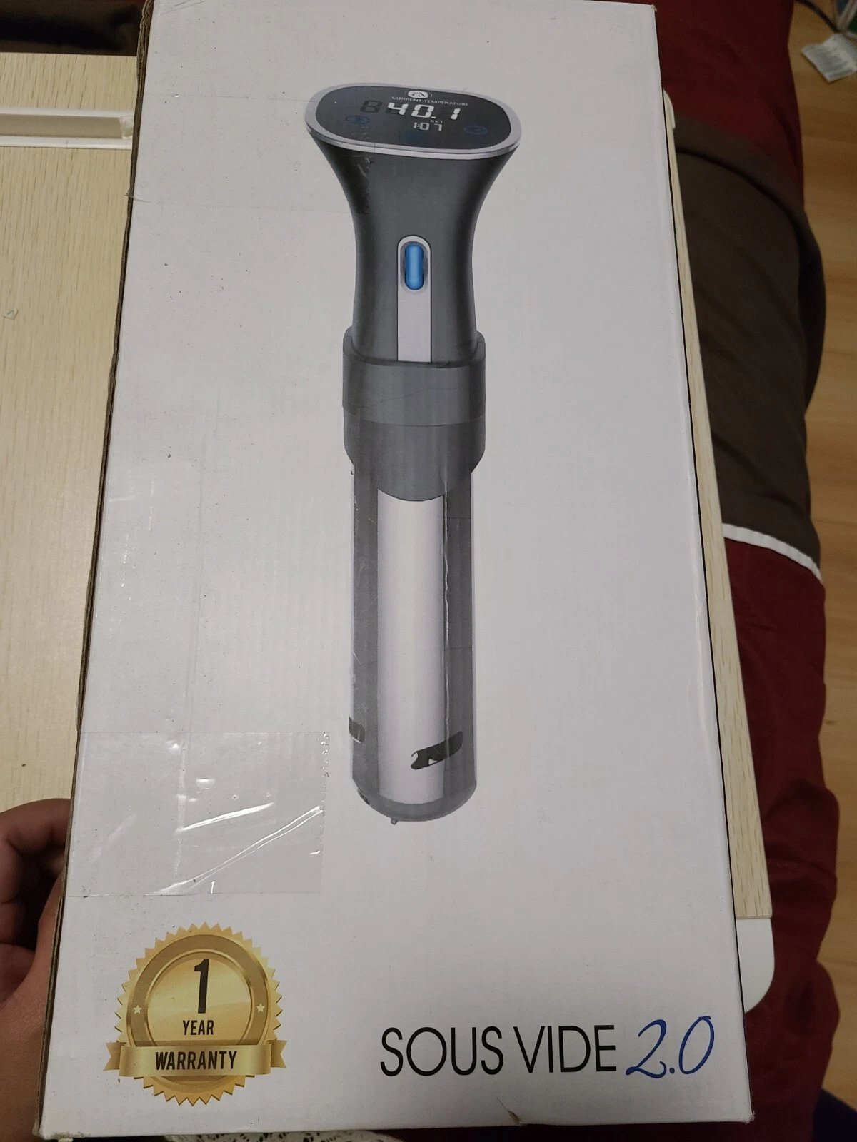 Sous Vide 2 Kitchen Essentials Precision Cooker Black and Silver
Opens in a new window or tab