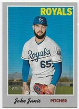 2019 Topps Heritage #16 Jake Junis Kansas City Royals