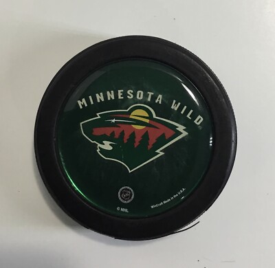 Minnesota Wild Domed Hockey Puck NHL Mascot Official Licensed Product ...