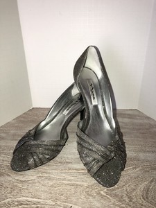 nina silver dress shoes