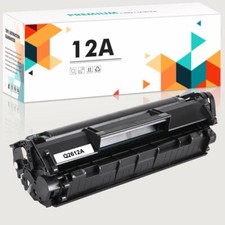 1x High Yield Black Toner for HP 12A Q2612A LaserJet 1015 1020 1022 3055 M1319
