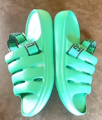 UGG Men\'s Sport Yeah Sandal Emerald Green UGG® Sport Yeah Sandals Color: Emerald/Green Men main image 4