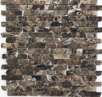 Mosaik Verbund Uni Castanao Fliesenspiegel KüChe Wand 40-0185 | 10 Mosaikmatten