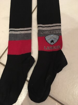 ERGEE Strumpfhose, Eishockey-Schläger, gestreift, Gr.122-128 *NEU ohne Etikett*