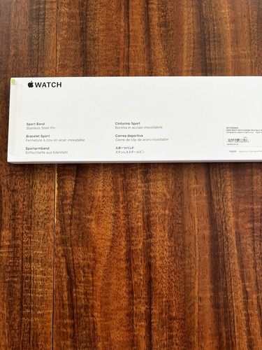 Fabrycznie nowy i oryginalny pasek sportowy Apple 44mm alaskański niebieski - Zdjęcie 2 z 2
