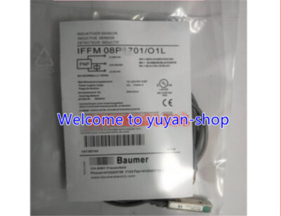 1PC NEW For Baumer Proximity Sensor IFFM 08P3701/O1L  #WD8