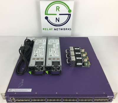Extreme Networks 17103 Summit X670-48x 48x 10 Gigabit SFP+ Adv Edge 2X 10927