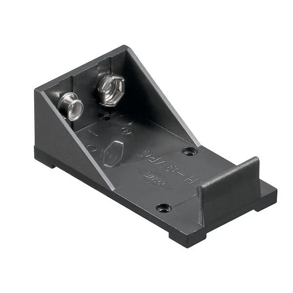 GOOBAY Batteriehalter Fach für 9 Volt Blockbatterie 9V Batterie-Fach mit Lötösen