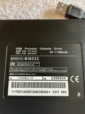 Tendak USB Portable Diskette Drive