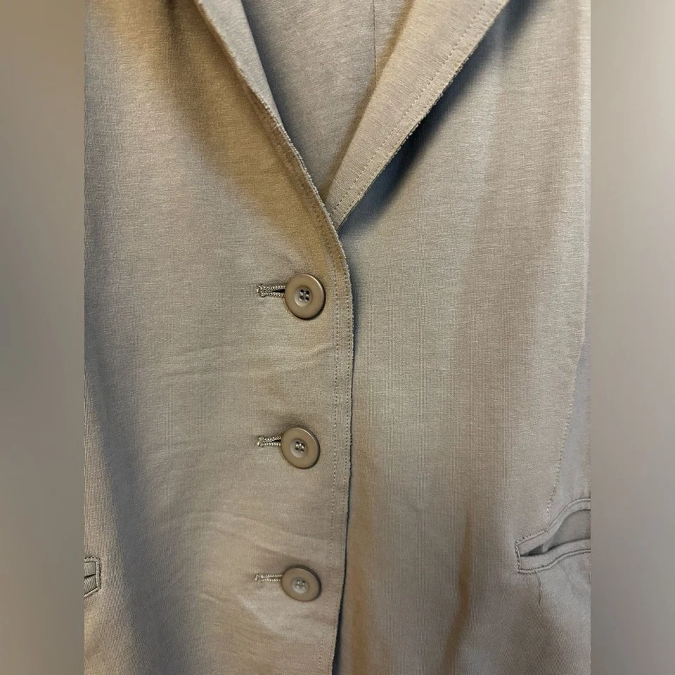 Blazer Peruvian Connection Pima algodón tostado talla L Foto 4 de 4