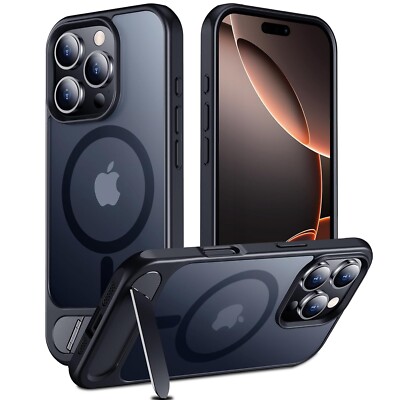 Kickstand Case For iPhone 17 Air 16 15 14 13 Plus Pro Max Mag Safe Shockproof