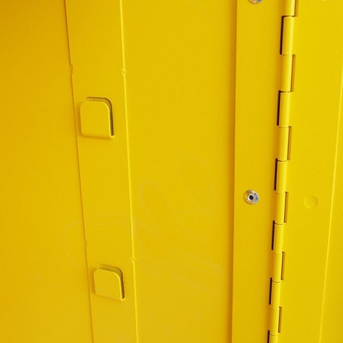 40 Gallon Safety Storage Cabinet Flammable Liquid Hazardous Manual Close Door - Picture 12 of 14