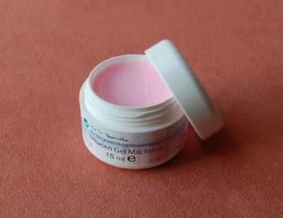 1 Phasen Milchrose UV Gel LED 15 ml  Natur Farbe  Rosa