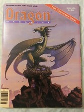 Vintage Dragon Magazine 158 Dungeons and Dragons Very Fine Condition Dragons 