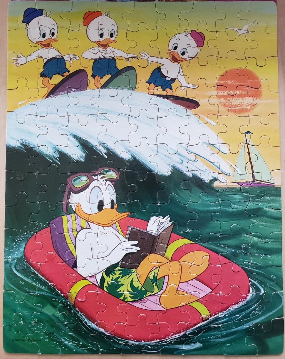Donald Duck Puzzle In Vintage Jigsaw Puzzles for sale | eBay