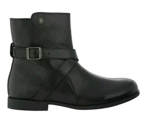 Nuevo Birkenstock Para Mujer Botas al Tobillo Hebilla De Cuero Negro  Collins Talla US 6/UE 37 | eBay