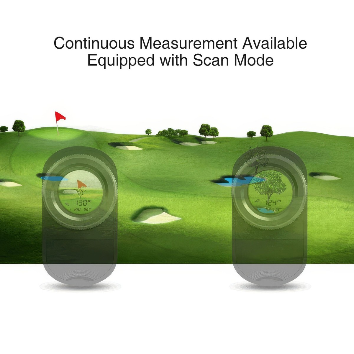 Fine Caddie UPL9 mini Golf Laser Rangefinder Triangulation