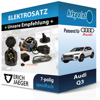 FüR Audi Q3 06.2018-Jetzt Jaeger E-Satz 7Polig Fahrzeugspezifisch Neu