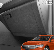 Guantera tela fieltro lado pasajero negro 3P Ems para Volkswagen Jetta 2019~2024