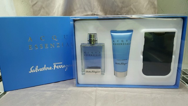 Salvatore Ferragamo acqua essenziale 3pcs 3.4 EDT spr, 3.4 s/g, phone cover (m) (8034097954146)