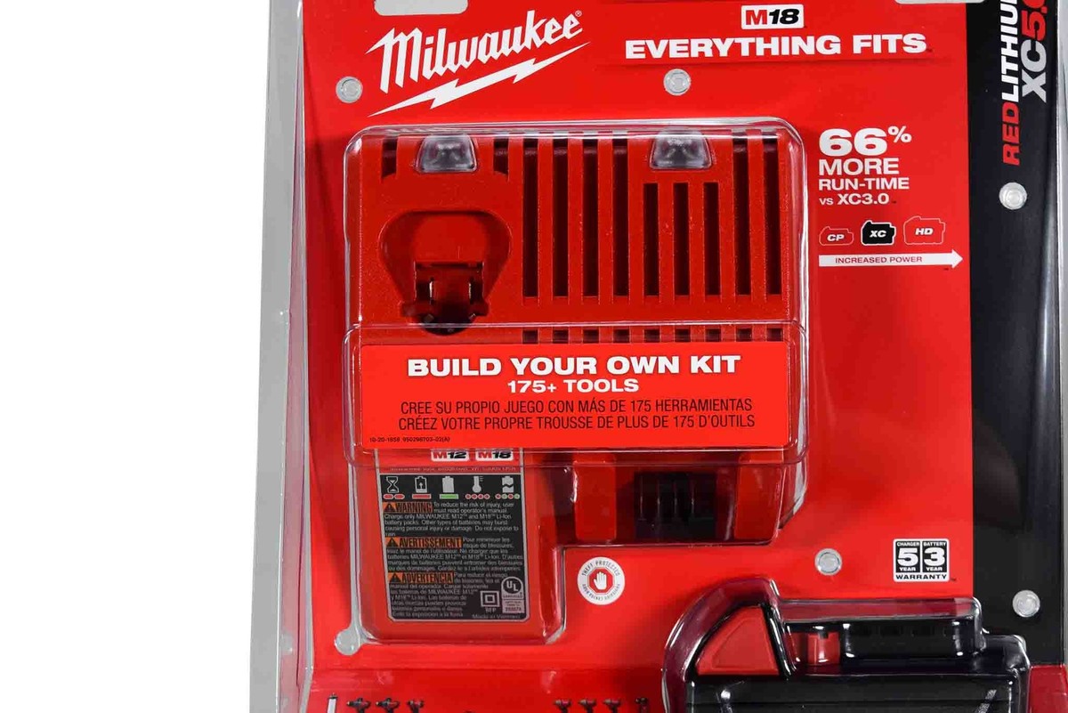 Milwaukee 48-59-1850 18V Lithium-Ion Starter Kit w/ 1 5.0Ah  