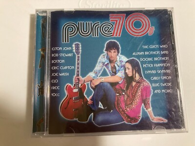 Pure 70's CD Various Artists 1999 PolyGram Doobies, Skynyrd, ELO, Walsh, Stewart