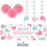 Girl Lil Spout Baby Shower Decorating Kit By Shindigz Girl Lil Spout Baby Shower Decorating Kit By Shindigz