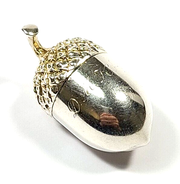 Tiffany & Co. Sterling Silver Acorn Pill Box Engraved | eBay