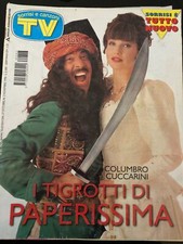 Rivista TV Sorrisi e Canzoni 1996 Nr. 43 Columbro Cuccarini Paperissima