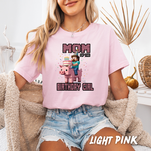 Pixel Game Birthday Shirt - Custom Gamer Party Tee - Family Matching Gift - Picture 11 of 14