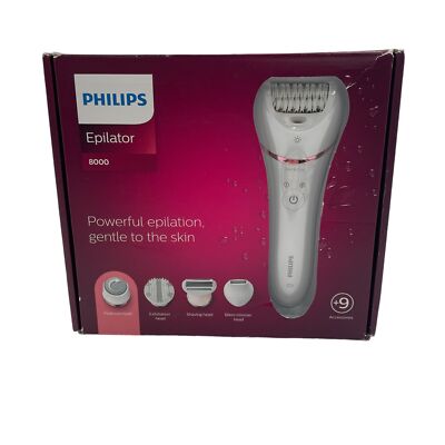 Philips Epilator Series 8000 BRE740/10 - Epilierer für Frauen Nass- und Trocken
